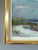 Paint 1978 Modernist 'Drift at Low Tide' Expressive Original Coastal Landscape Oil Painting, Framed For Sale - Image 7 of 12