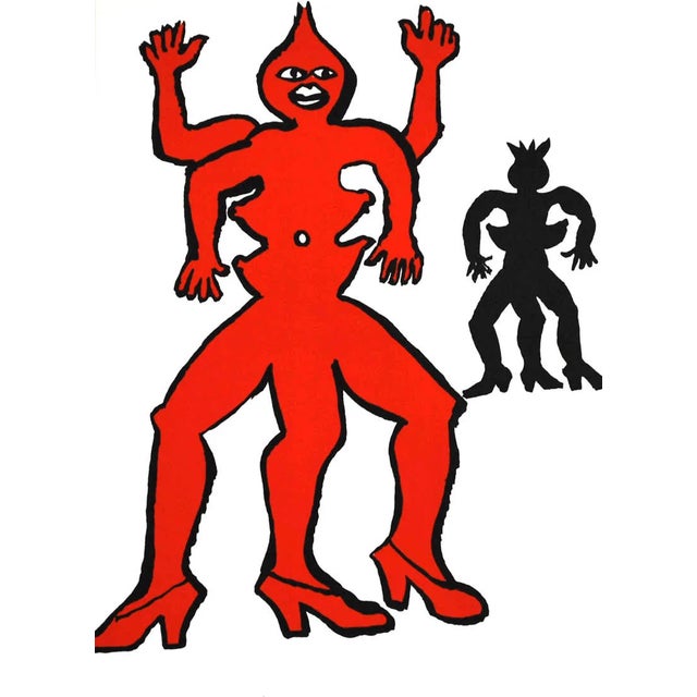 Artist: Alexander Calder Country: USA Title: Untitled – DM14212 Medium: Original Lithograph Marks: Not signed not numbered...