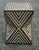 2020s Contemporary Traditional Moroccan Resin and Walnut Wood Stool / Beige Hourglass Silhouette For Sale - Image 5 of 7