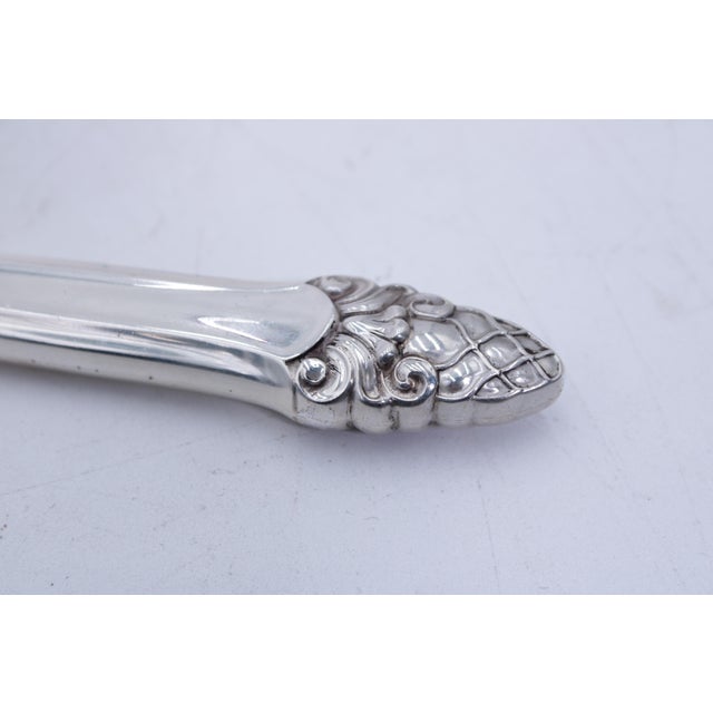 Vintage Gorham Sterling Manufactured 37 Piece Silverware Set With Box For Sale - Image 16 of 17