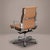 Herman Miller Eames Soft Pad Executive Chairs in Butterscotch Leather by Herman Miller For Sale - Image 4 of 13