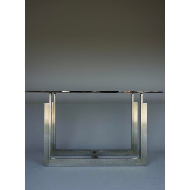 Silver Sarpi Dining Table by Carlo Scarpa for Simon Gavina, 1970s For Sale - Image 8 of 18