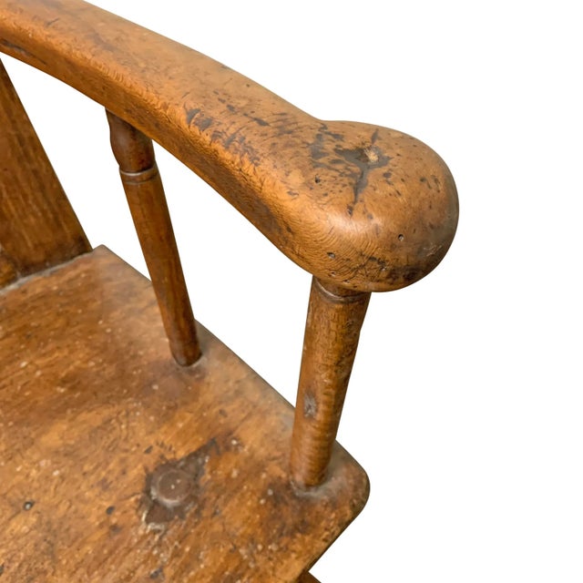 Brown 18th Century Welsh Vernacular Armchair For Sale - Image 8 of 12