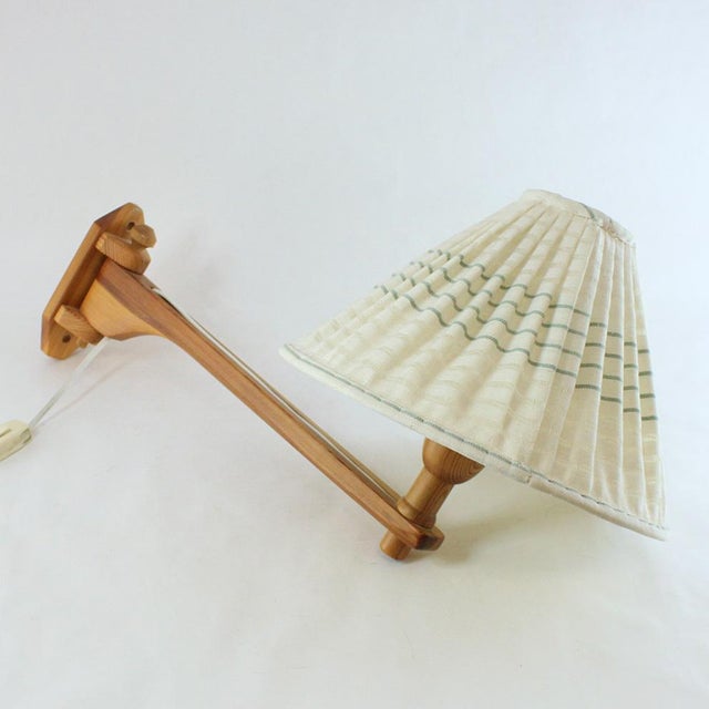 1950s Staken Wall Lamp by Carl Malmsten, 1950s For Sale - Image 5 of 5