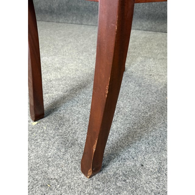 Late 20th Century Set of 8 Carved Mahogany Chippendale-Style Dining Chairs For Sale - Image 11 of 13