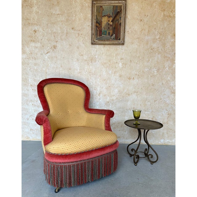 Vintage Spanish Gilt Iron Martini Drinks Table, 1950s For Sale - Image 15 of 17