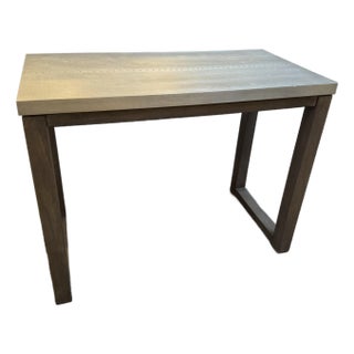 Cb2 Stern Counter Table For Sale