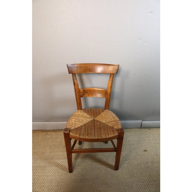 19th-Century Straw-Seated Chairs, Set of 10 For Sale - Image 3 of 8