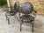 Francois Carre Garden Dining Chairs - A Pair For Sale - Image 9 of 12