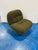 Textile Modern Cloud Swivel Chair Sage Green For Sale - Image 7 of 7