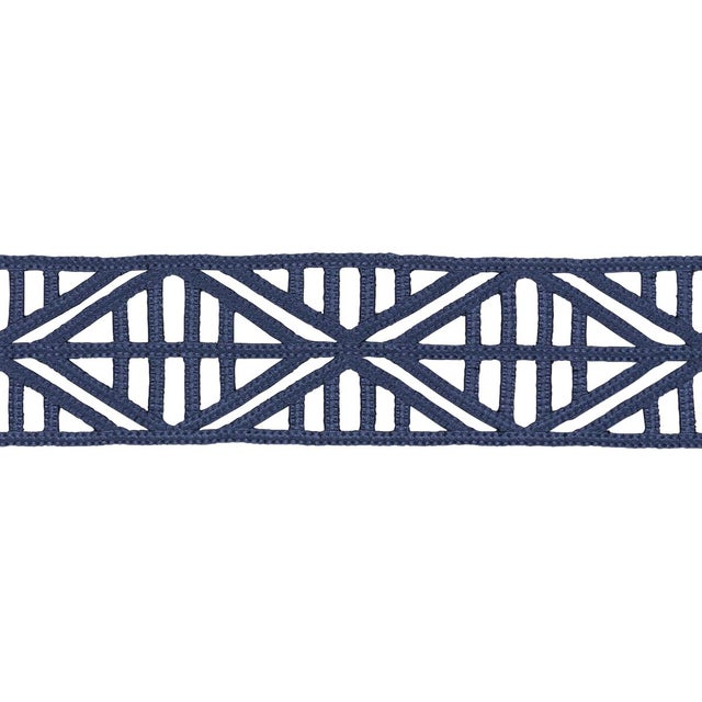 Diamond Lattice is a unique openwork trim that enhances solid and patterned fabrics, adding a stylish geometric touch to...