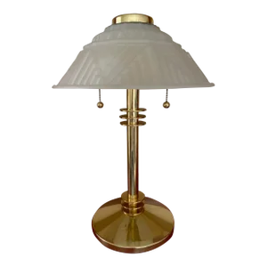 Vintage French Art Deco Table Lamp