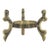 Vintage Brass Egg Display Stand Base, Pedestal, Holder For Sale