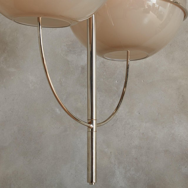 Chrome Lyndon' Chandelier by Vico Magistretti for Oluce, Italy 1977 For Sale - Image 8 of 11