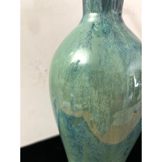 1960s Hokkaido Doki Lustre Vase - Japanese Pottery For Sale In Los Angeles - Image 6 of 12