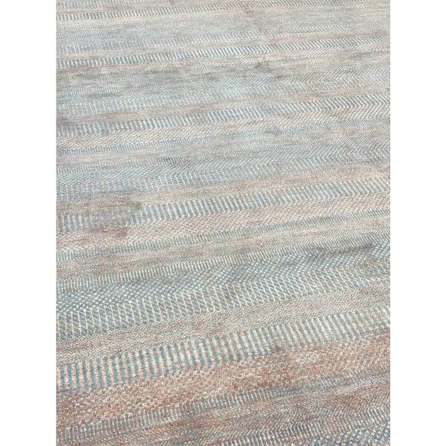 Handwoven Modern Tribal Area Rug 12x15 For Sale - Image 12 of 12