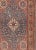 Antique Qashqai rug with central medallion in ink blue and faded red, rug , / Qashqai, circa 1910. Keivan Woven Arts,...