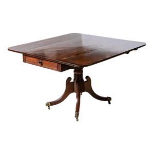 Antique English Mahogany Drop Leaf Table