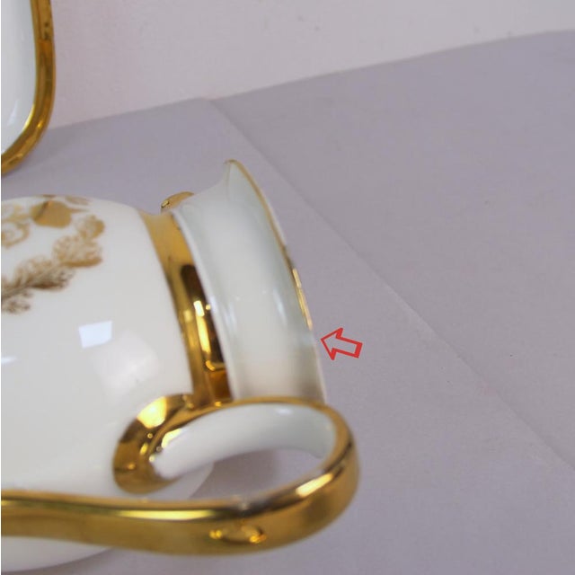 19th Century Sevres Porcelain Coffee Service, Set of 4 For Sale - Image 6 of 11