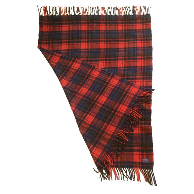 Vintage Pendleton Woolen Mills Throw Blanket | Chairish