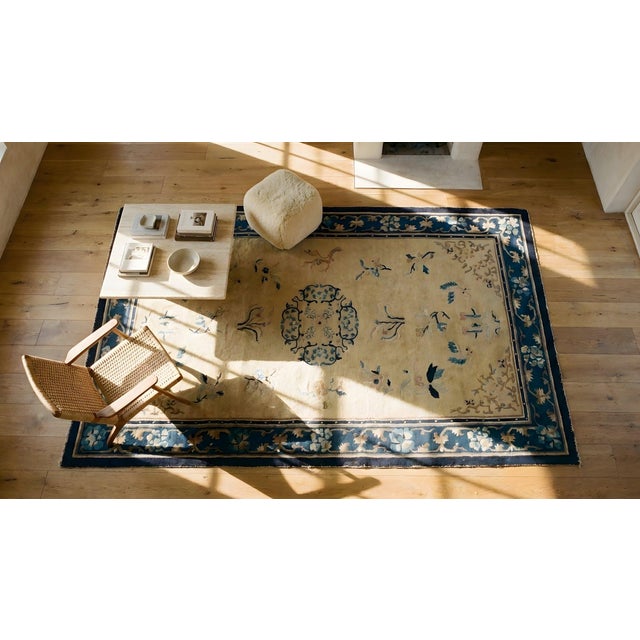 Late 19th Century Chinese Peking Carpet For Sale - Image 14 of 14