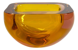Vintage Italian Murano Glass Bowl, 1970s