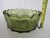 Fostoria Coin Glass Green Liberty Bell Scalloped Bowl Dish For Sale - Image 9 of 11