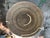 An extraordinary collection of four extra-large, authentic vintage Makenge tree root baskets. Handcrafted by the Mbunda...