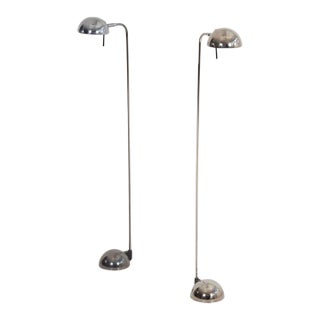 Pair of Floor Lamps by Robert Sonneman for George Kovacs, Usa, 1987 For Sale
