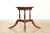 1990s Craftique Regency Style Banded Mahogany Side Table For Sale - Image 5 of 13