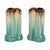 Belgian Art Deco Turquoise Earthenware Vases by Thulin, 1920s, Set of 2 For Sale - Image 13 of 16