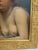 19th-century study of a young maiden in a silk slip. Casual, young, and fresh-faced. Beautiful classic portrait, unsigned...