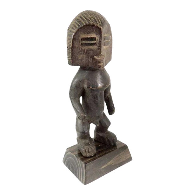 Early 20th Century Tetela Figure on Base For Sale