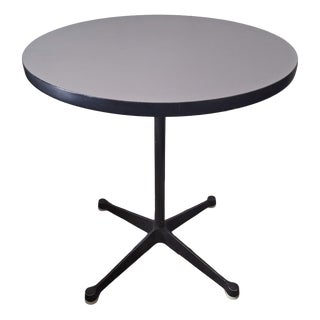 Contract Base Circular Side Table by Eames for Herman Miller, 1960s For Sale