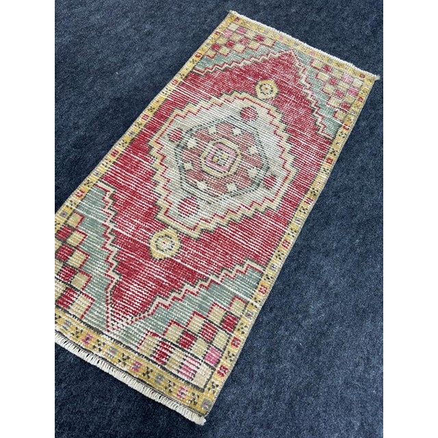 Early 21st Century Turkish Yastik Rug 1'8" x 3'4" For Sale - Image 5 of 5