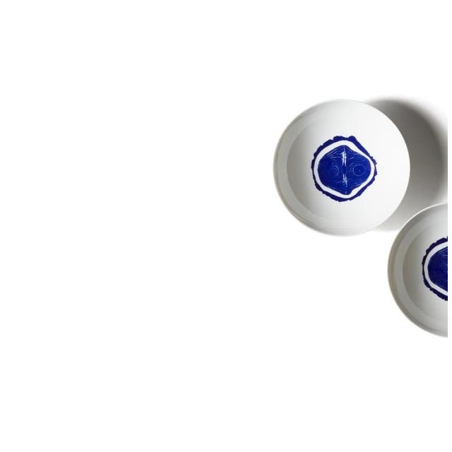 Not Yet Made - Made To Order Deep Flat Tronc Plates by Charlotte Prerriand for Cassina, Set of 2 For Sale - Image 5 of 14