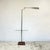 Brown Chrome Floor Lamp with Glass Shelf from Koch & Lowy, 1970s For Sale - Image 8 of 8