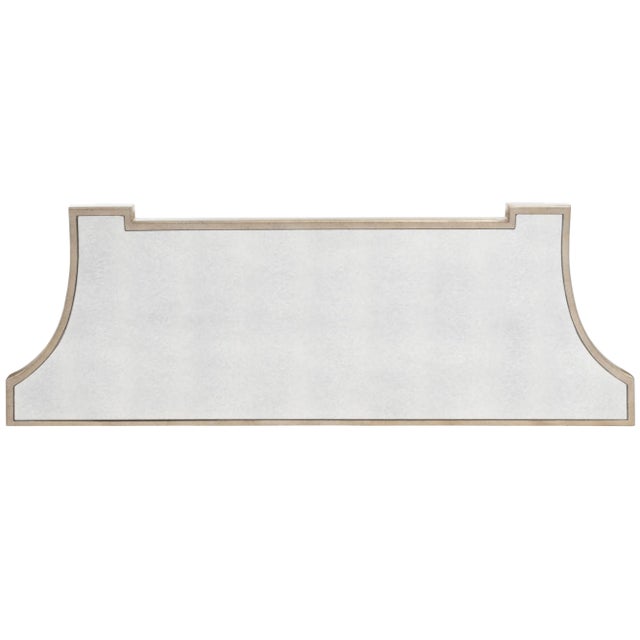 Wood Garbo Mirrored Console Table, Silver For Sale - Image 7 of 10