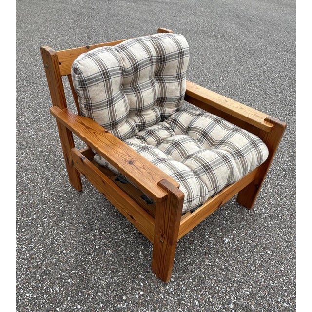 Mid-Century Modern Brutalist Armchair, 1970s For Sale - Image 3 of 11