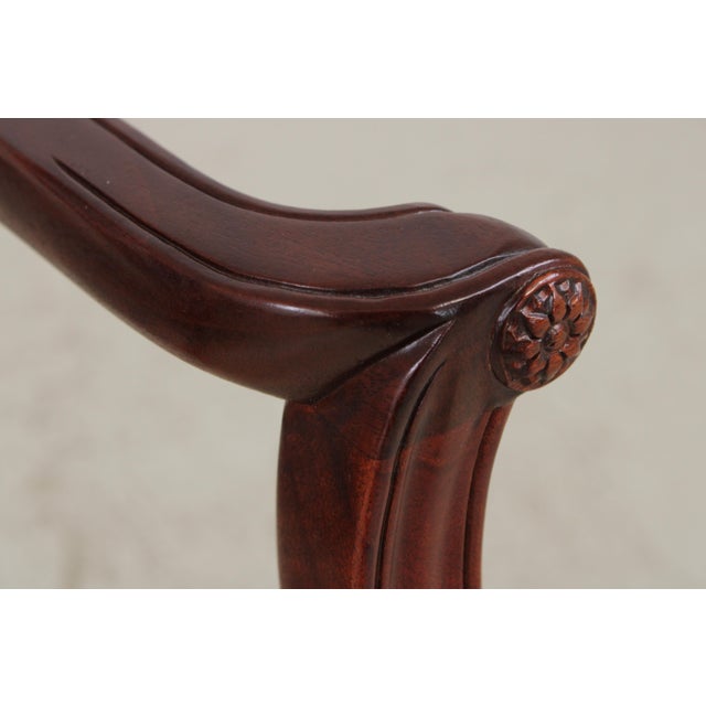 Set of 6 Baker Historic Charleston Mahogany Dining Chairs For Sale - Image 9 of 18