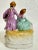 Mid 20th Century Vintage Hand Painted Porcelain Victorian Couple Figurine Made in Japan For Sale - Image 5 of 7