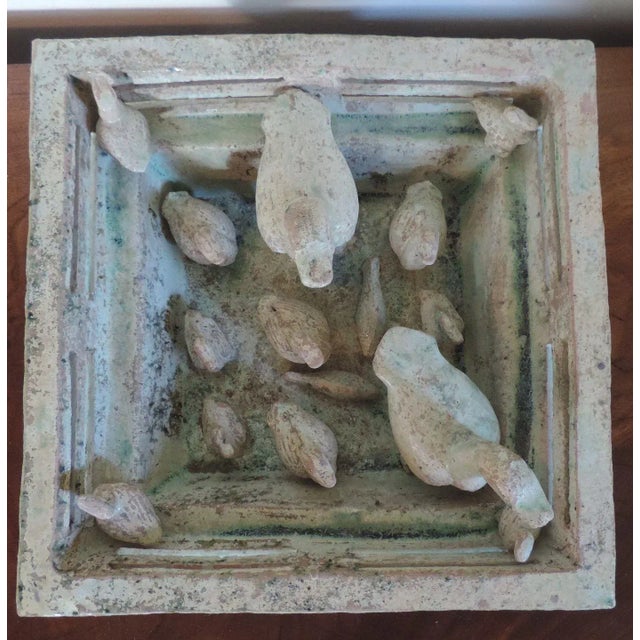 Antique Chinese Han Dynasty Model of a Duck Pond For Sale In New York - Image 6 of 11