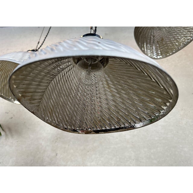 Pendant Lamps from Helioray, 1950s, Set of 3 For Sale - Image 11 of 13
