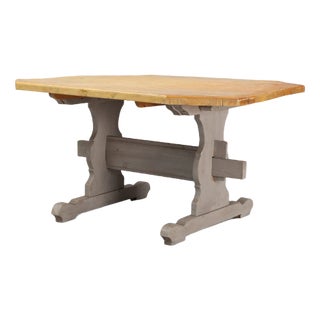 Vintage Swedish Kitchen Table For Sale