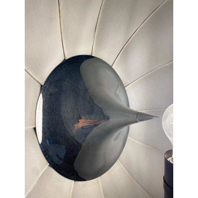 Vintage Floor Lamp in Original Black by Mariano Fortuny for Pallucco Italia, 1980s For Sale - Image 10 of 11