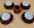 Vintage Set of 4 Cups, 4 Saucers, 1 Milk Jug & 1 Tea or Coffee Pot, Set of 10 For Sale - Image 10 of 12