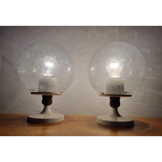 Mid-Century German Table Lamps, 1970s, Set of 2 For Sale - Image 10 of 13