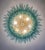 Vintage Murano Chandelier with 82 Turquoise Glasses, 1990s For Sale - Image 18 of 18