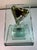Vintage Steven Brewster Signed Postmodern Studio Art Glass Ribbon Sculpture "Meltdown" For Sale - Image 13 of 13