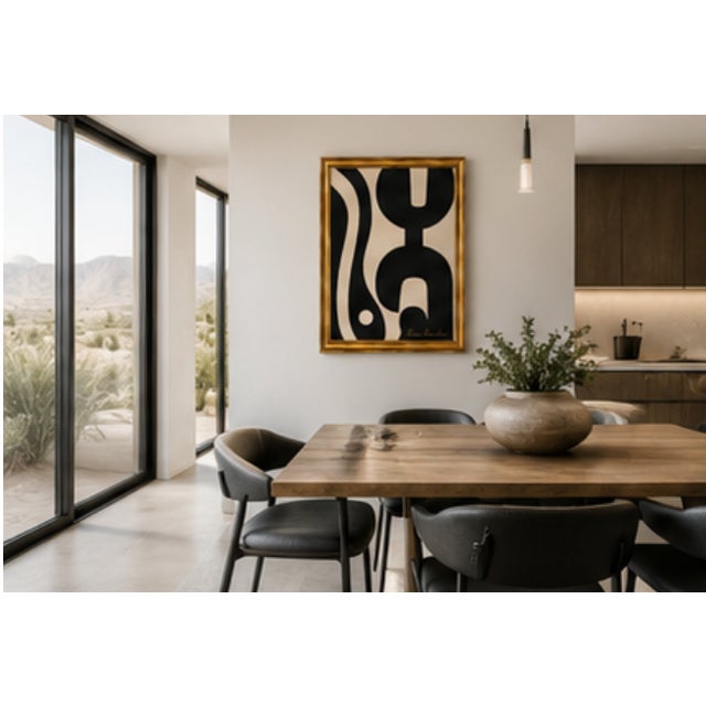 Paint Midnight Forms Modern Painting, Farmed by Bryan Boomershine For Sale - Image 7 of 8